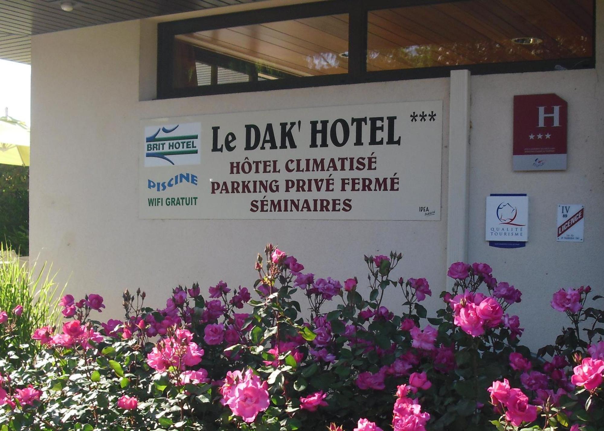 Brit Hotel Dak Hotel Avallon Exterior foto